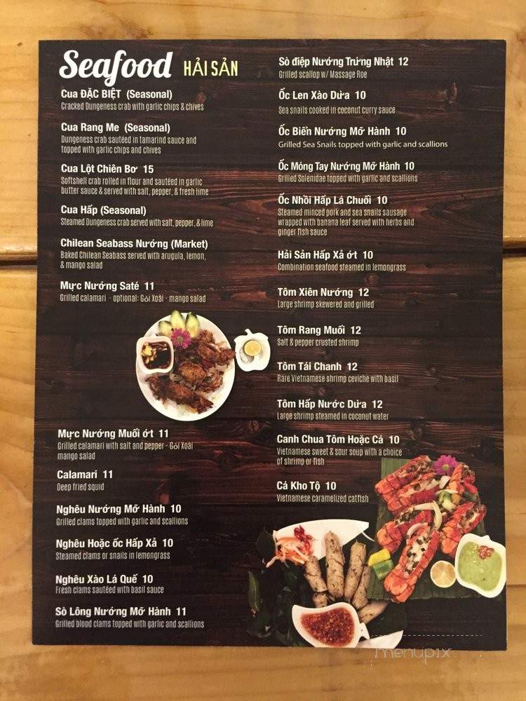 Kim Xuan Restaurant & Deli - Westminster, CA menu_pic