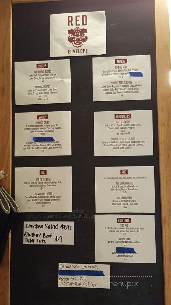 Red Envelope - Santa Ana, CA menu_pic