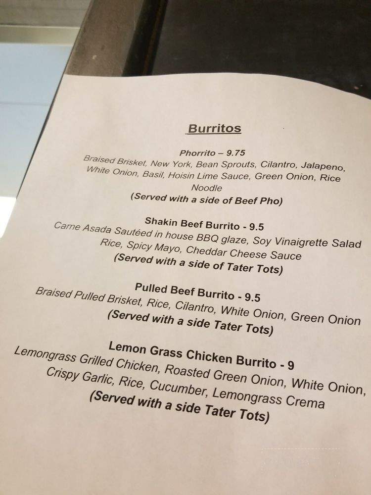 Red Envelope - Santa Ana, CA menu_pic
