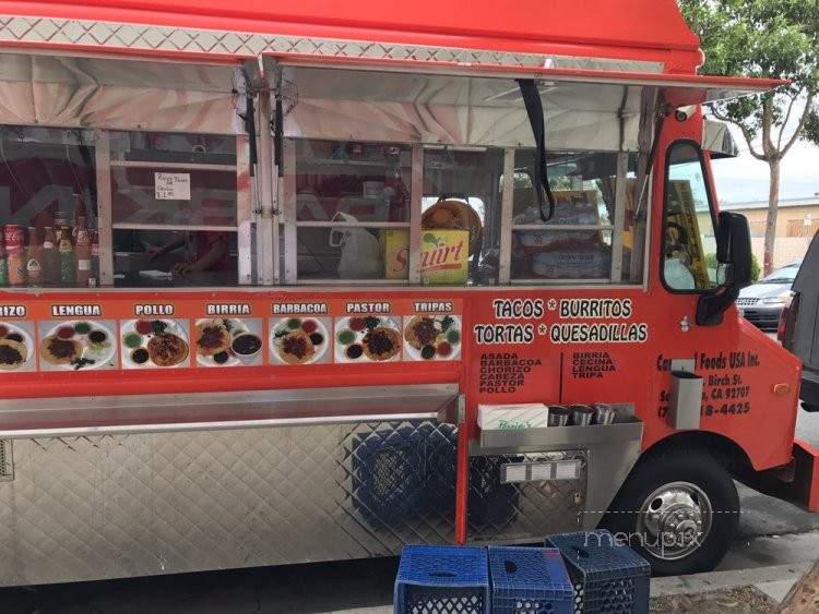 Los Mandilones Mexican Truck - Santa Ana, CA menu_pic
