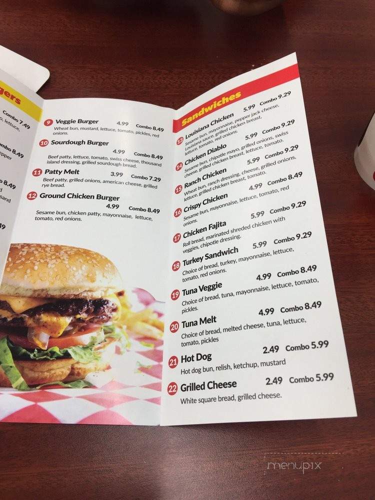 Gourmet Burger - Santa Ana, CA menu_pic