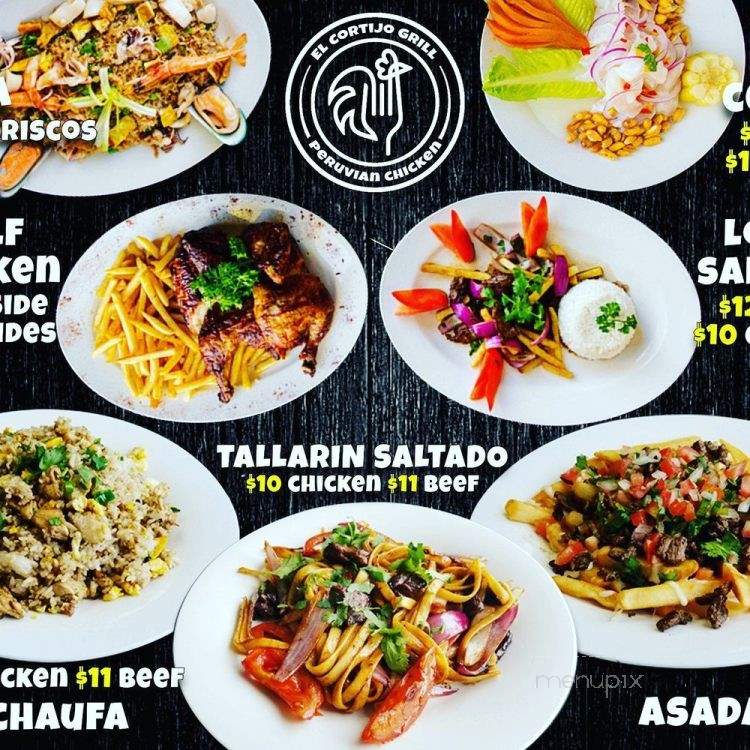 El Cortijo Grill - Santa Ana, CA menu_pic