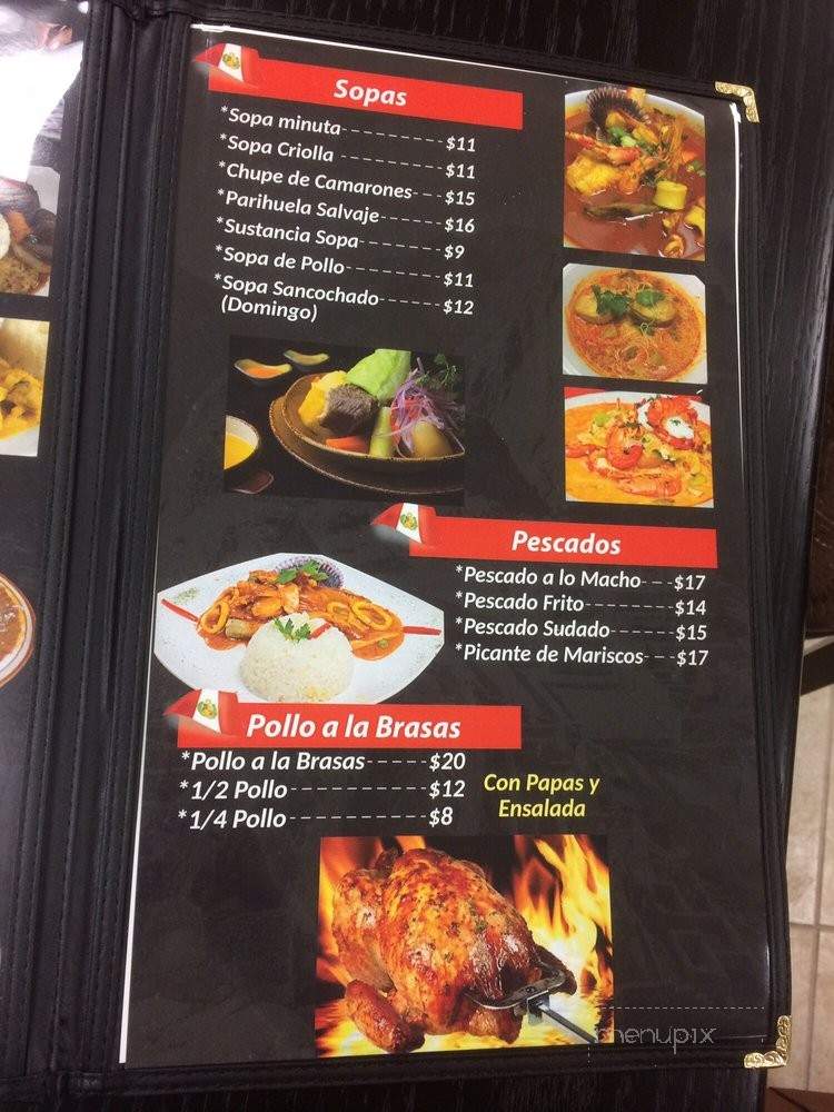 El Cortijo Grill - Santa Ana, CA menu_pic