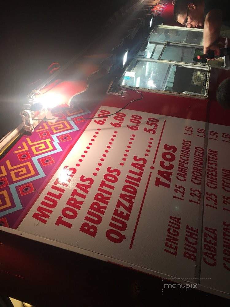 El Taquero - Santa Ana, CA menu_pic