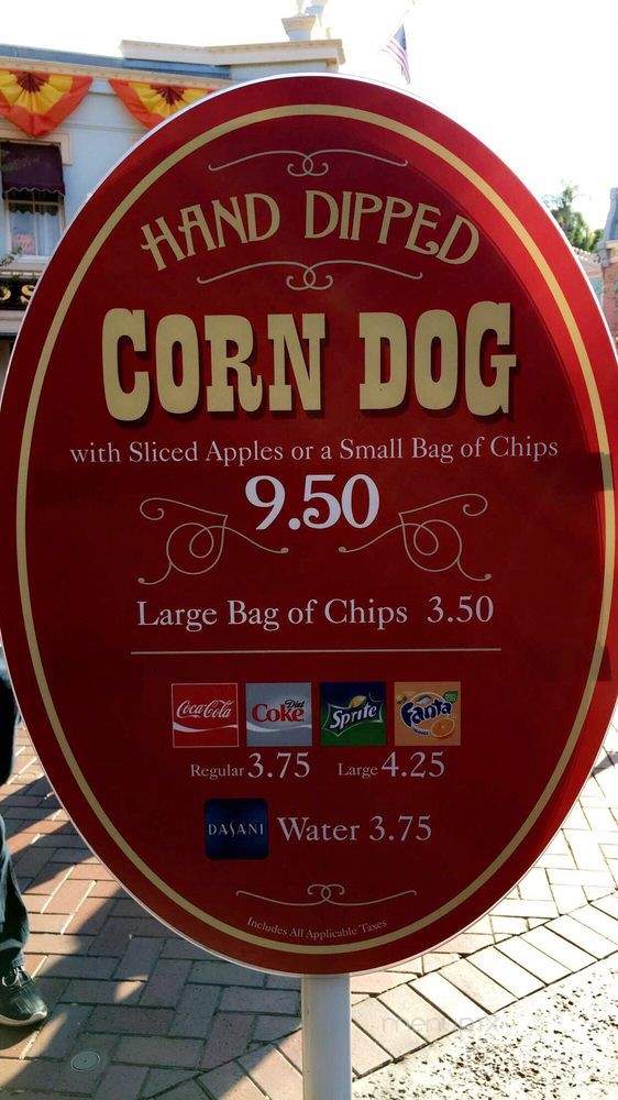 Red Wagon Corn Dog Cart - Anaheim, CA menu_pic
