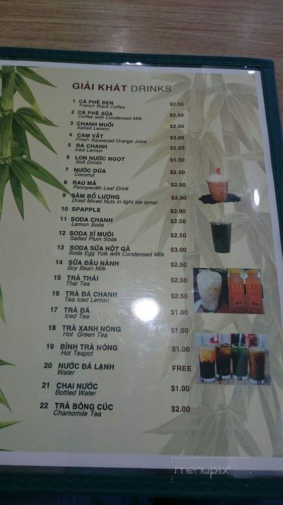 Com Tam Kieu Giang - Garden Grove, CA menu_pic
