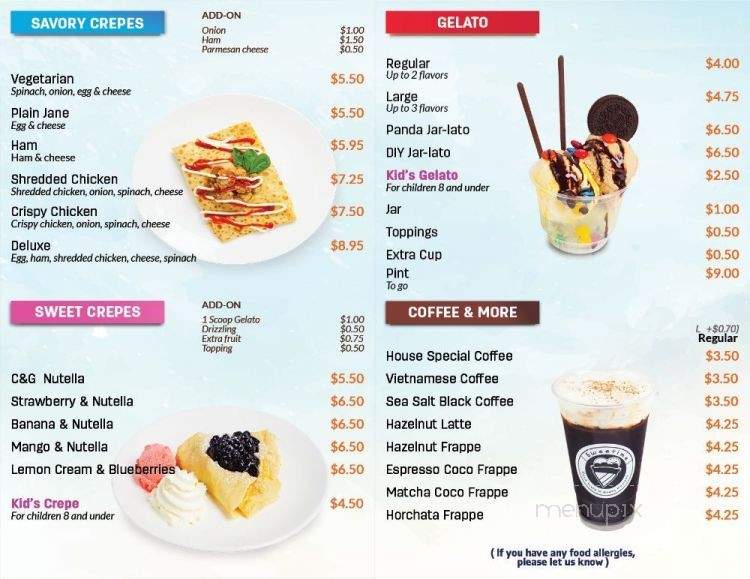Sweetime - Garden Grove, CA menu_pic