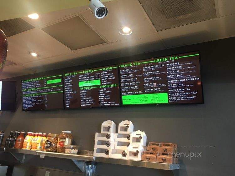 Y Tea Cafe - Garden Grove, CA menu_pic