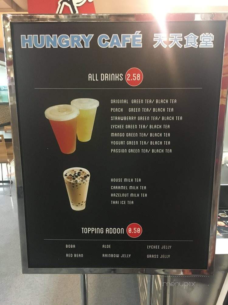 Hungry Cafe - Corona, CA menu_pic