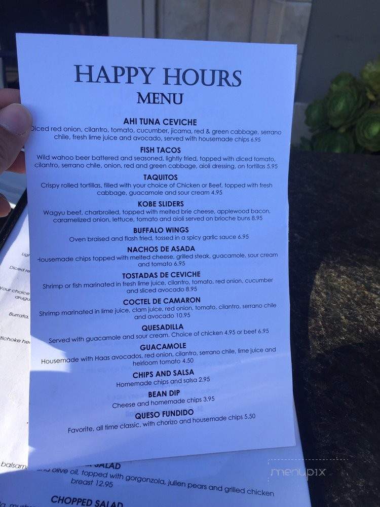 Julian's Restaurant & Bar - Camarillo, CA menu_pic