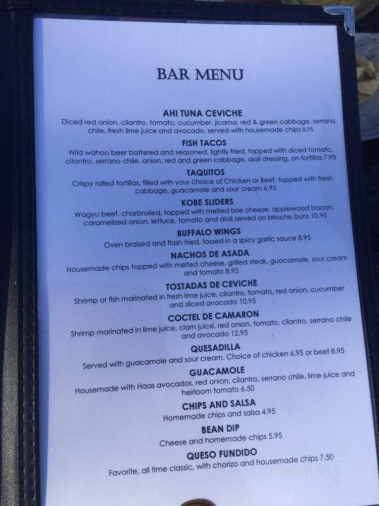 Julian's Restaurant & Bar - Camarillo, CA menu_pic