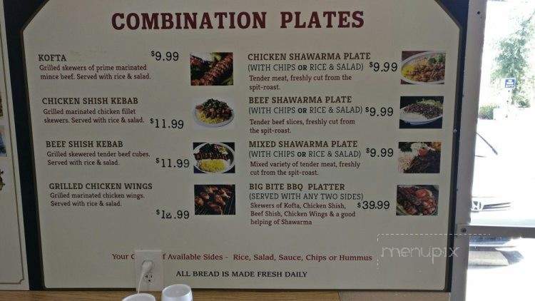 Big Bite Bbq - Porterville, CA menu_pic