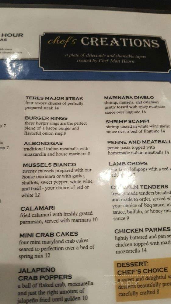 Happy Hour Bar and Tapas - Bakersfield, CA menu_pic