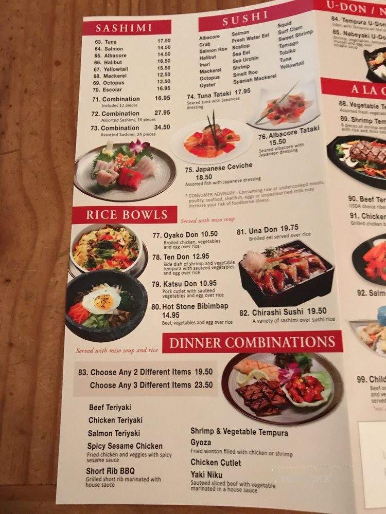 Chitose - Atascadero, CA menu_pic
