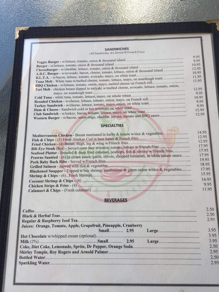 Cambria Mimosas - Cambria, CA menu_pic