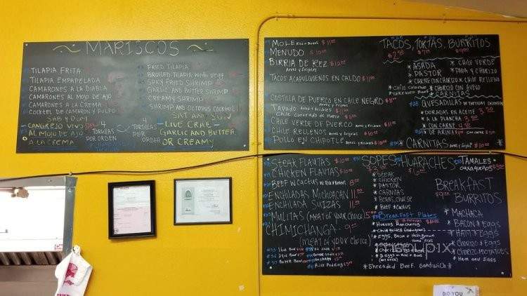 Mariscos La Rancherita - Lompoc, CA menu_pic