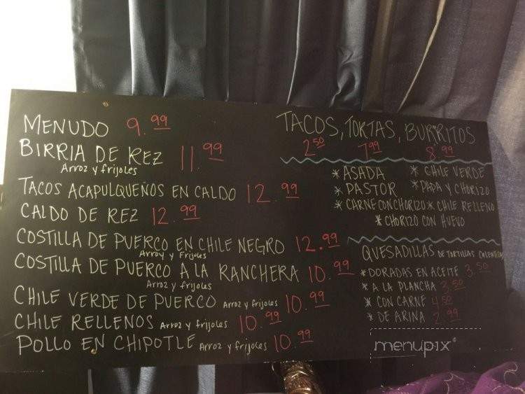 Mariscos La Rancherita - Lompoc, CA menu_pic