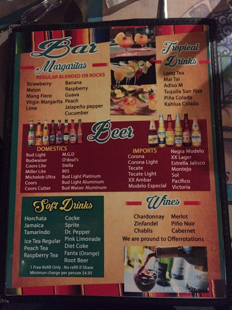Don Gus - Lancaster, CA menu_pic
