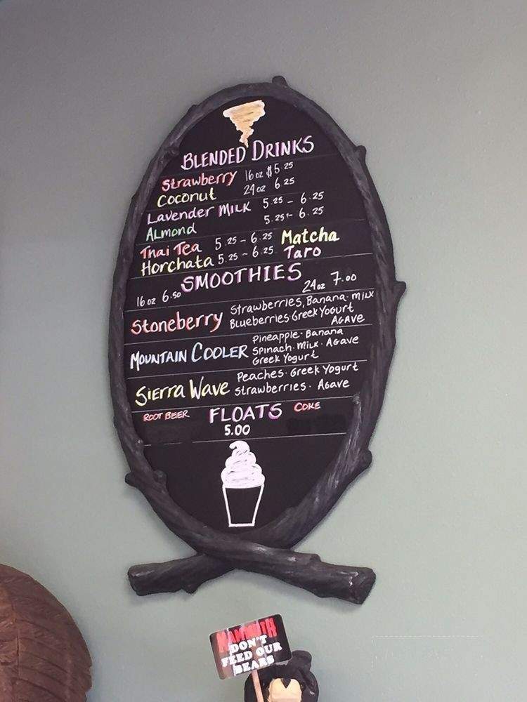 Mammoth Gold Mercantile - Mammoth Lakes, CA menu_pic