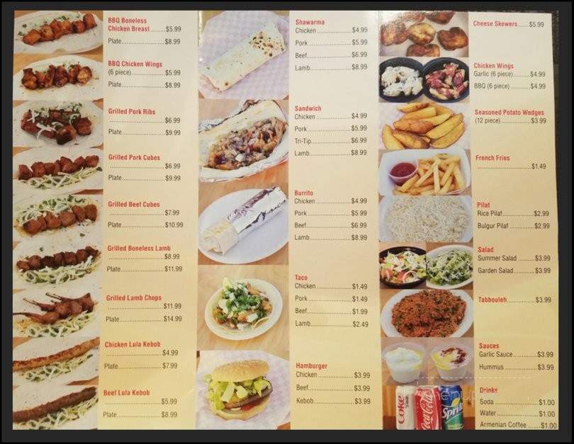 Gg's Food Factory - Fresno, CA menu_pic