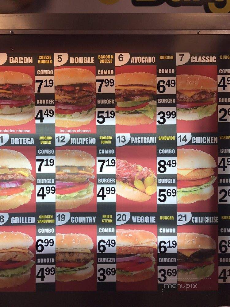 Red Onion Hamburger - Fresno, CA menu_pic