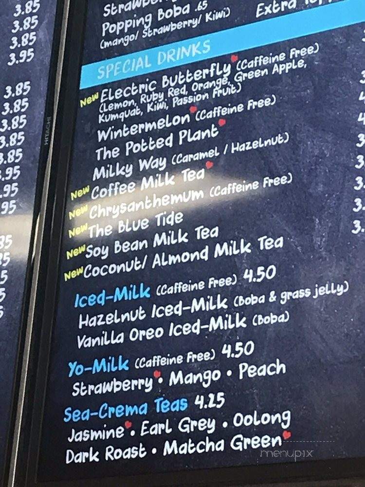 Celsius - Fresno, CA menu_pic