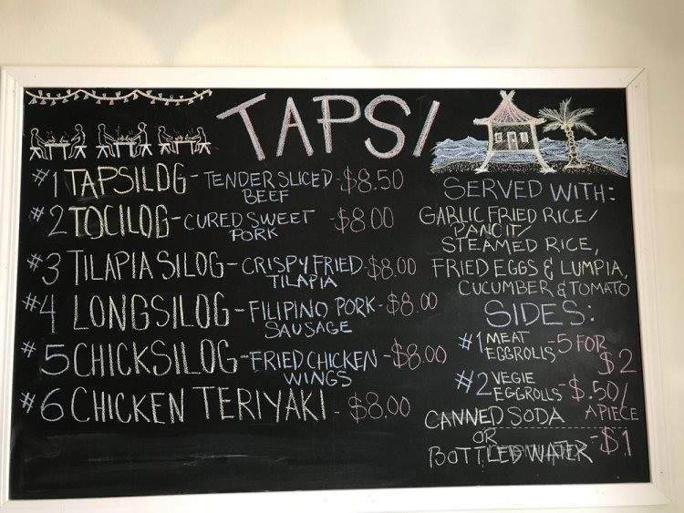 Tapsi - Fresno, CA menu_pic
