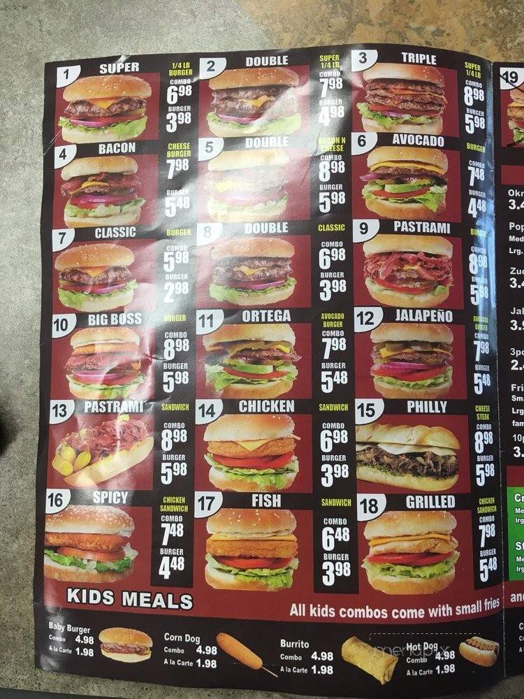 The Red Onion - Fresno, CA menu_pic