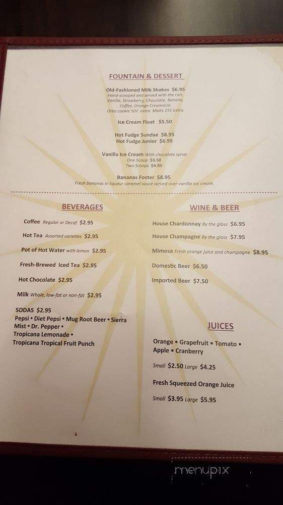 Bell Tower Cafe - Los Altos, CA menu_pic
