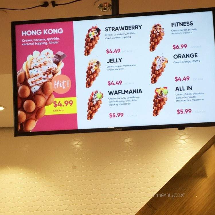 Wafl - San Francisco, CA menu_pic