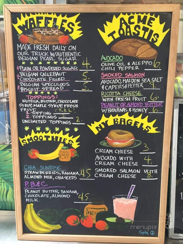 Espresso Subito - San Francisco, CA menu_pic