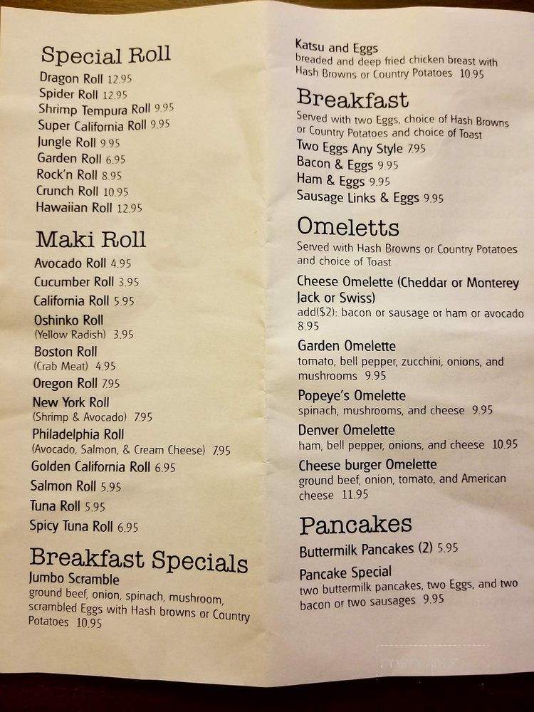 Heavenly Cafe - San Francisco, CA menu_pic