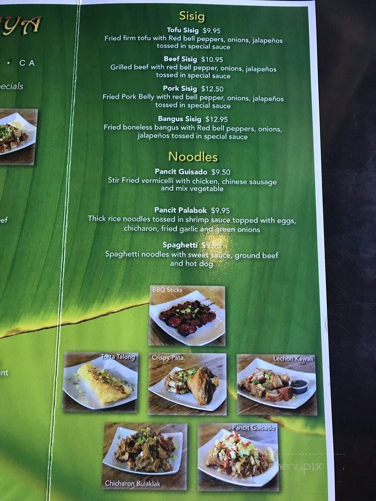 Papaya Grill - Brentwood, CA menu_pic