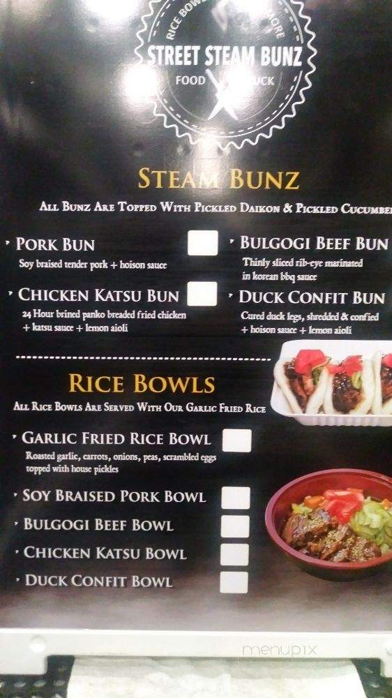 Street Steam Bunz - Concord, CA menu_pic