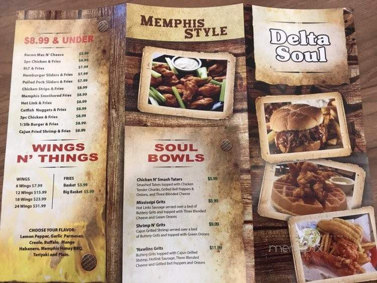 Delta Soul - Fairfield, CA menu_pic