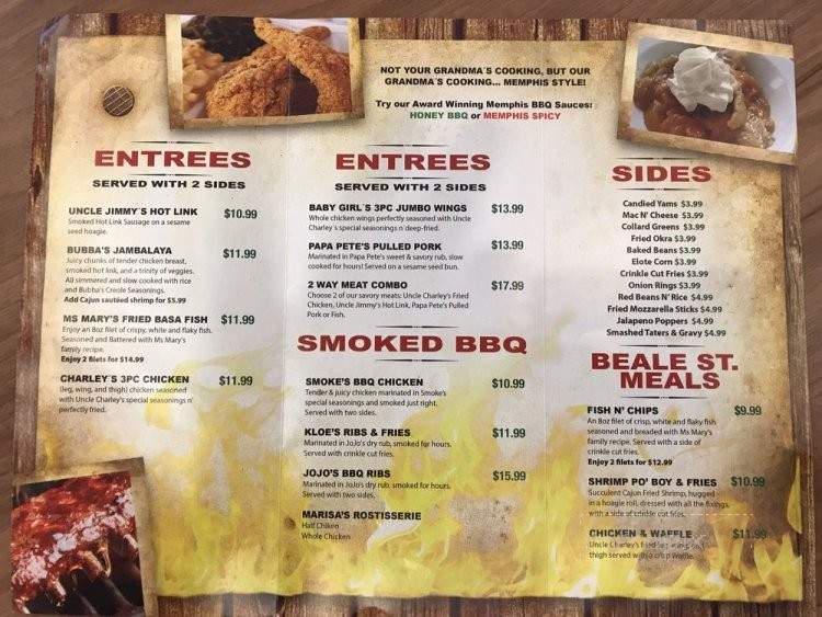 Delta Soul - Fairfield, CA menu_pic