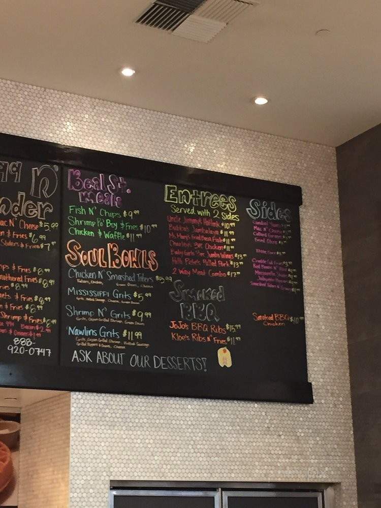 Delta Soul - Fairfield, CA menu_pic