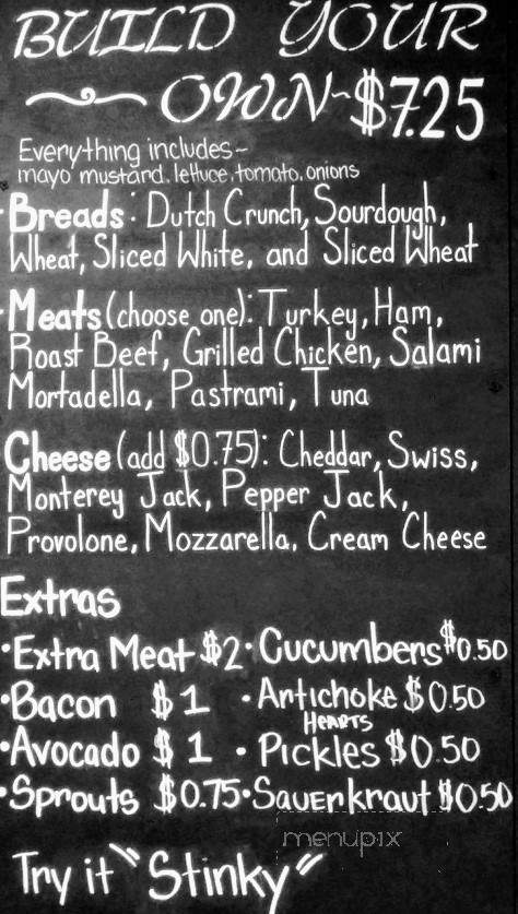 Nick's Sandwiches - Pittsburg, CA menu_pic