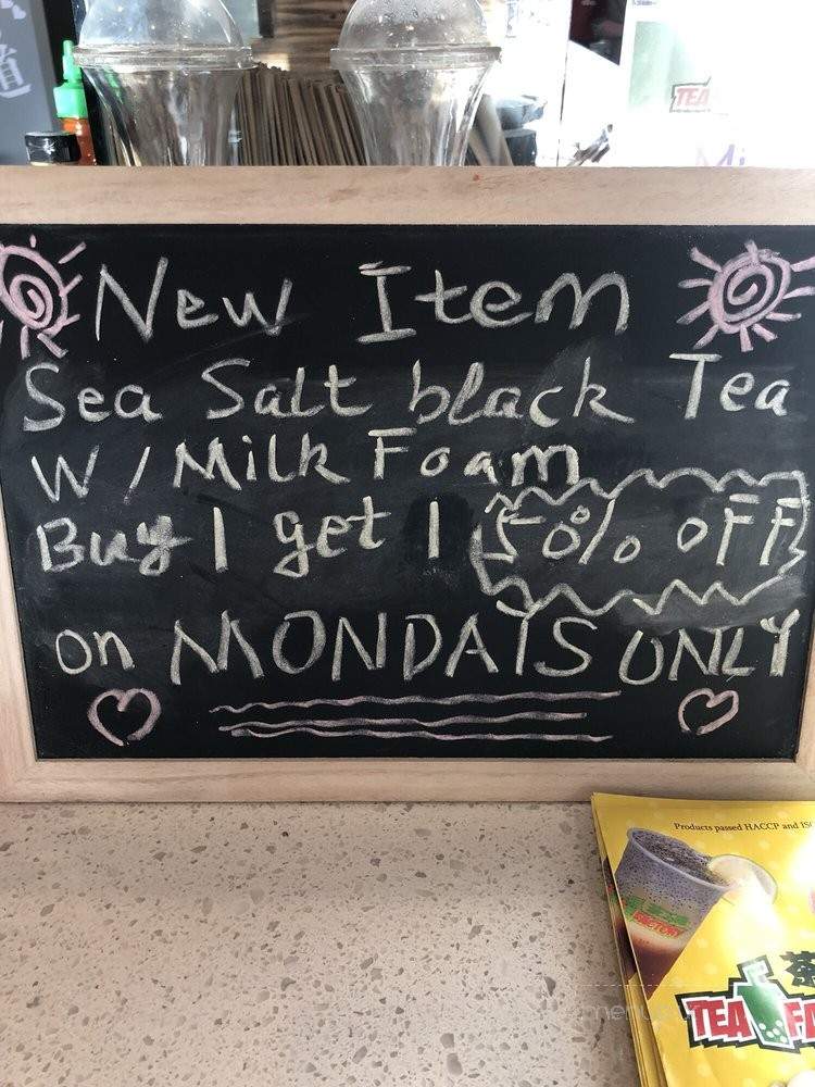 Tea Factory - Dublin, CA menu_pic