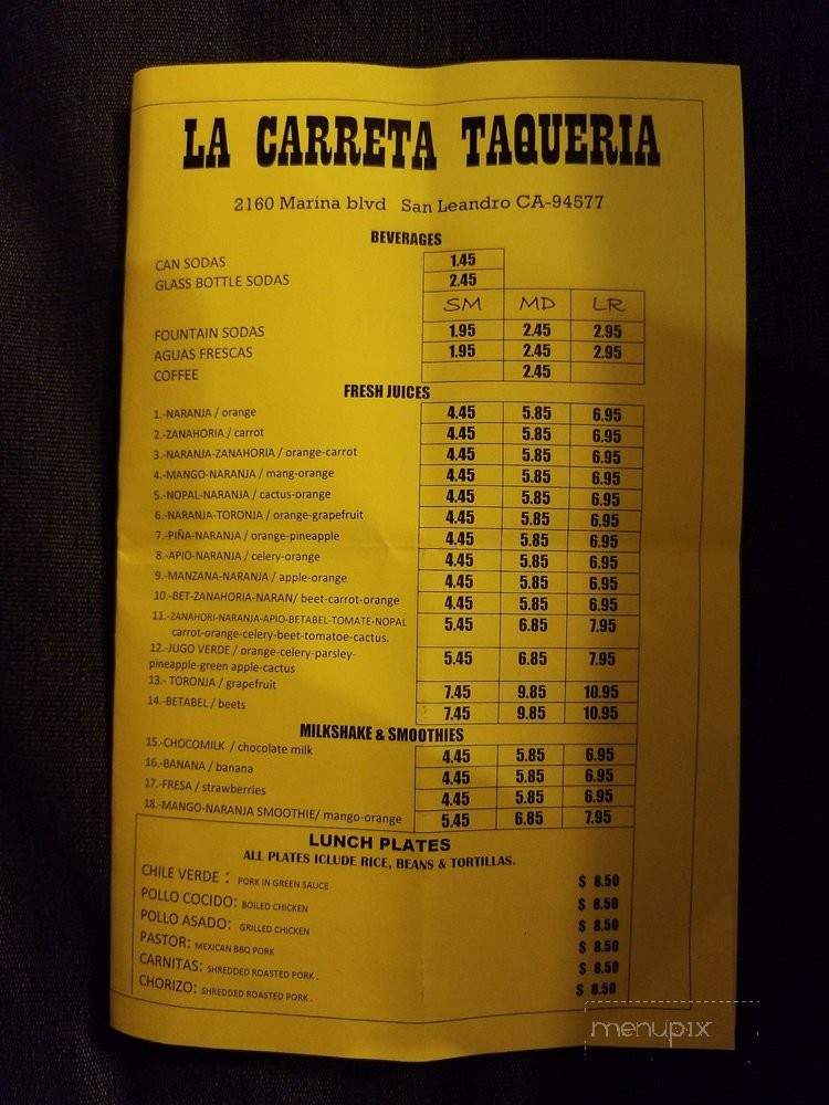 /30931152/La-Carreta-Taqueria-San-Leandro-CA - San Leandro, CA