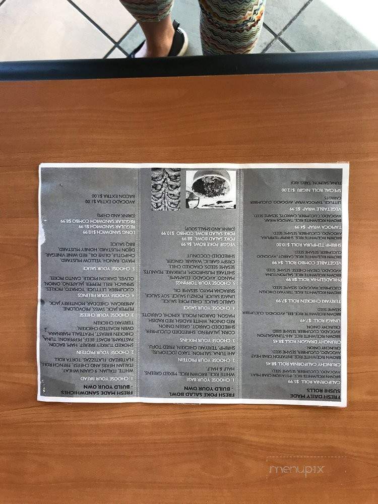 Ayemi's Poke & Deli - Suisun City, CA menu_pic