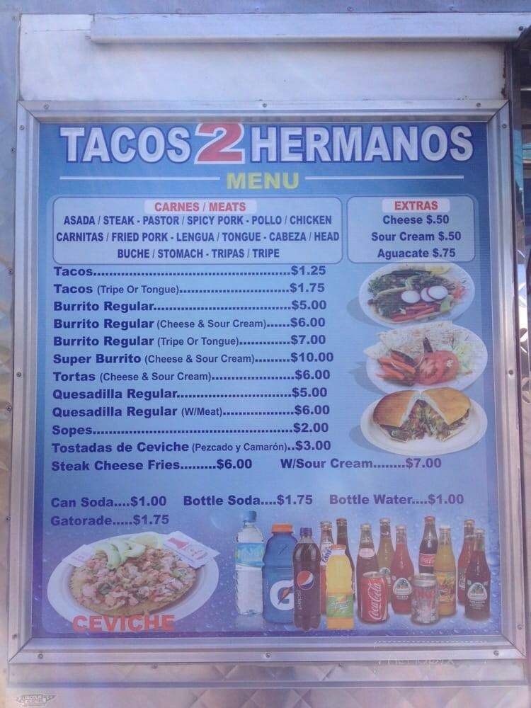 /30302888/Tacos-Dos-Hermanos-Menu-Vallejo-CA - Vallejo, CA
