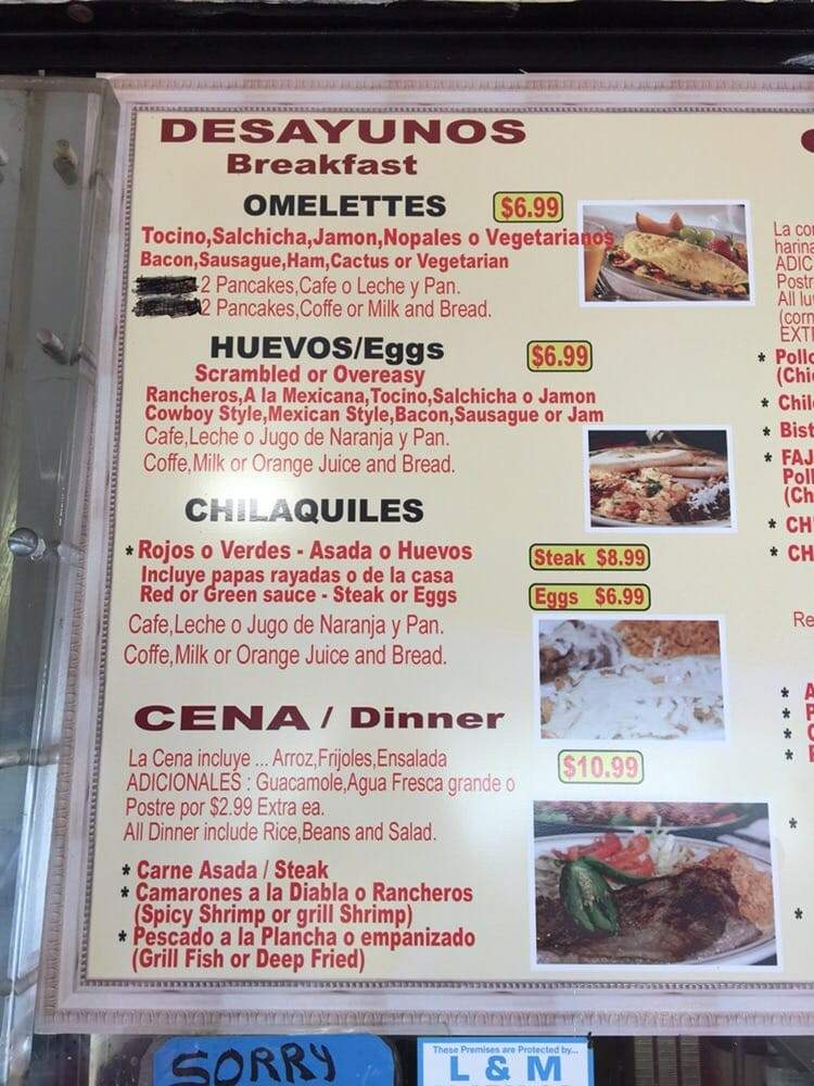 El Torta Grill - Oakland, CA menu_pic