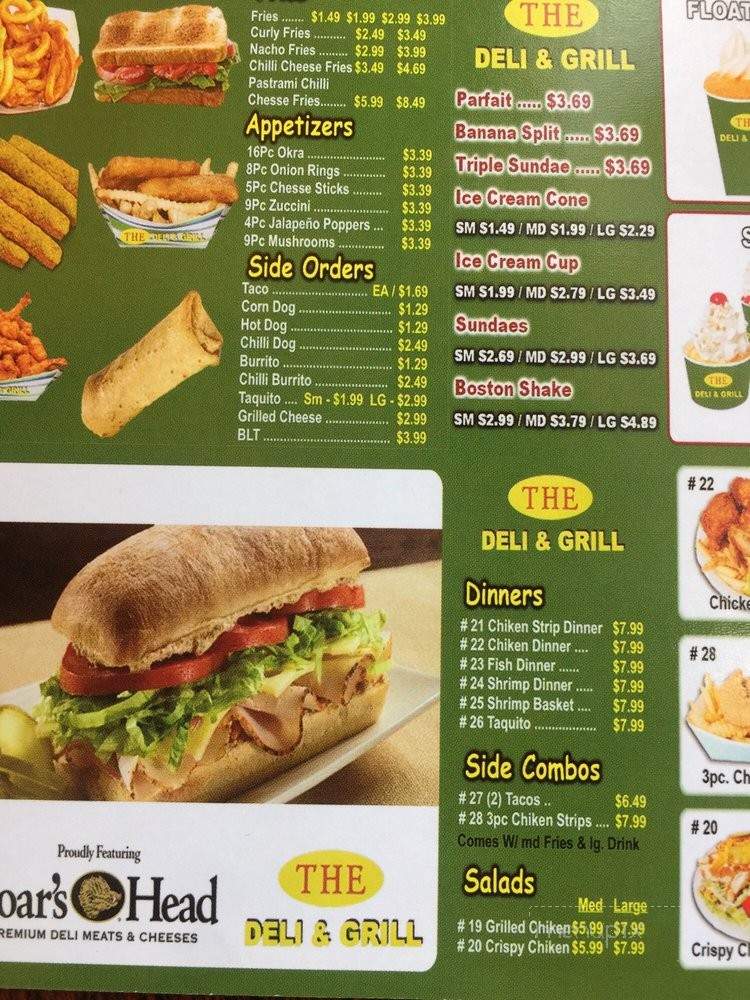 The Deli & Grill - Berkeley, CA menu_pic