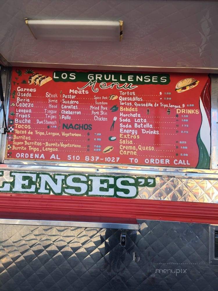 /30011873/Los-Grullenses-Taco-Truck-Menu-Richmond-CA - Richmond, CA