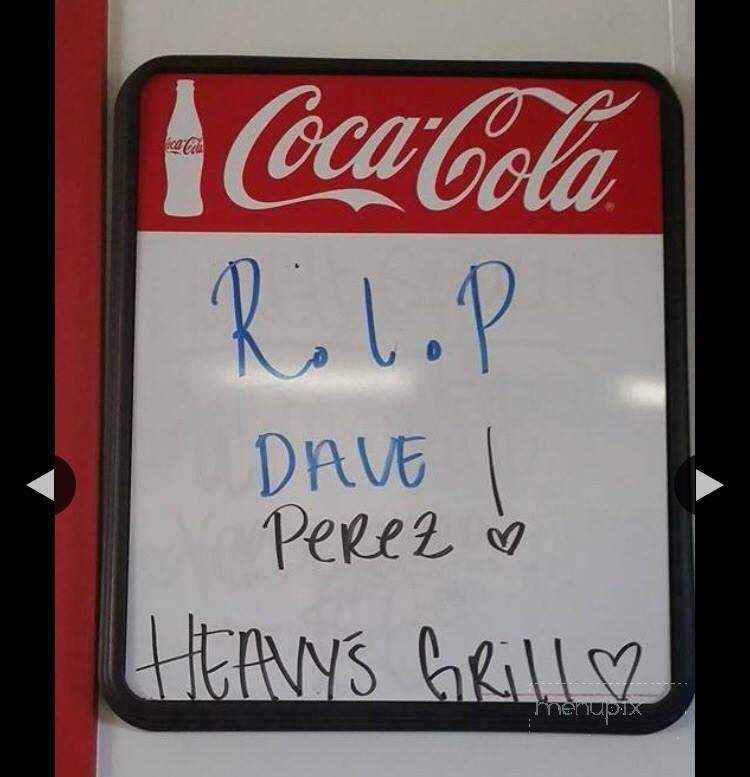 Heavy's Grill on the Green - Gilroy, CA menu_pic