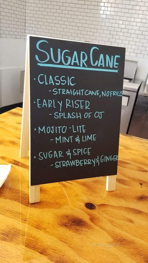 Raw Sugar - Milpitas, CA menu_pic