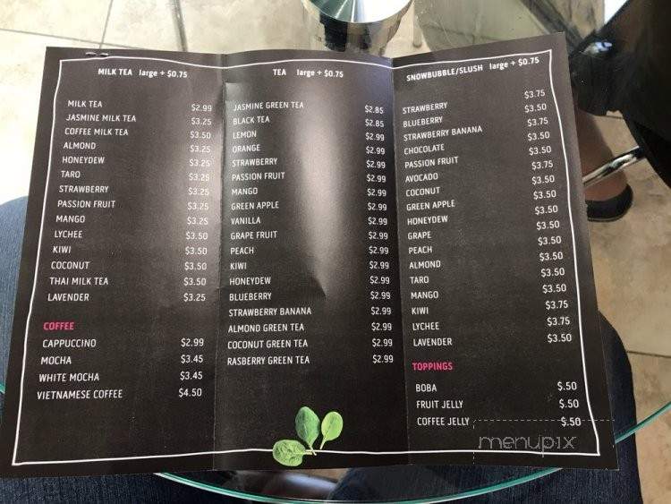 Butterfly - Santa Clara, CA menu_pic