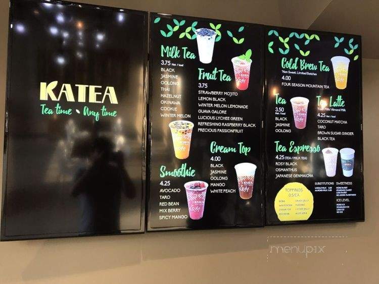 Katea - San Jose, CA menu_pic