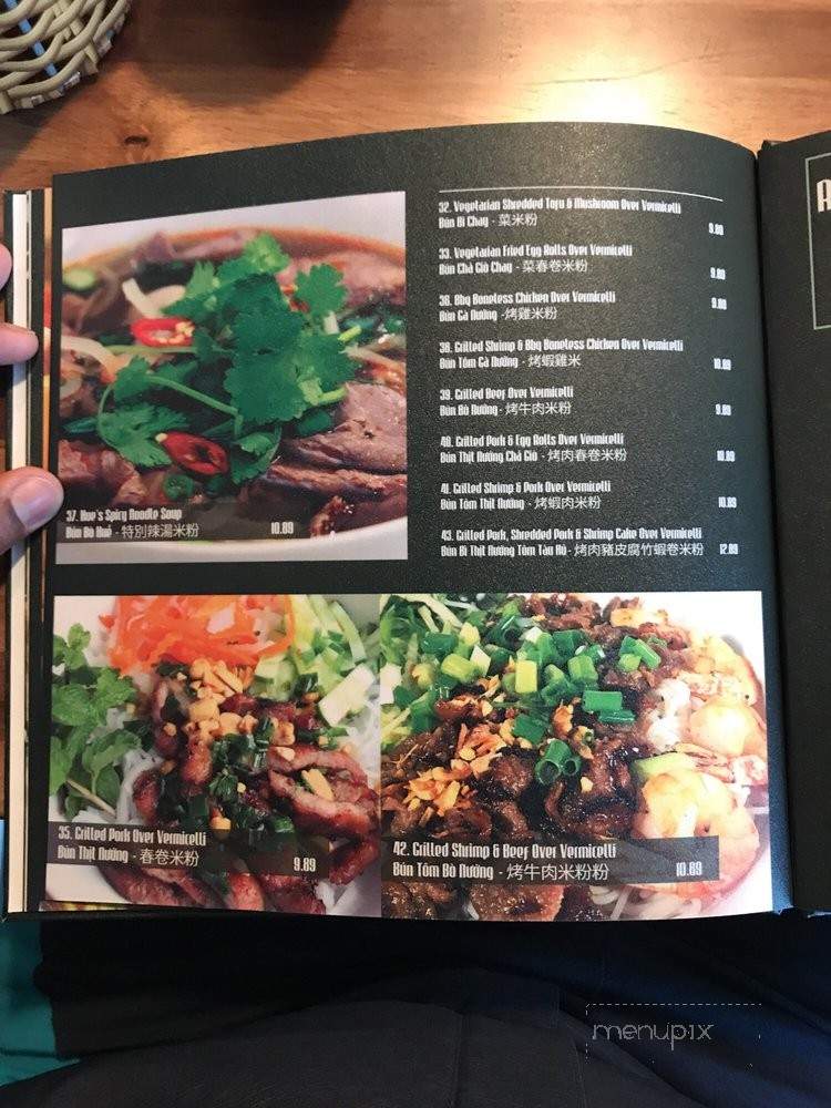 Pho 89 - San Jose, CA menu_pic